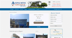 Desktop Screenshot of acropoleimoveis.com.br
